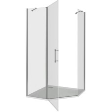 Душевой уголок 100х100 см Good Door Mokka PNT-100-C-WE прозрачное