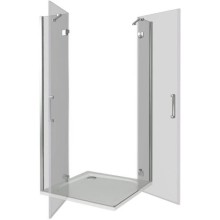 Душевой уголок 90х90 см Good Door Saturn CR-90-C-CH прозрачное