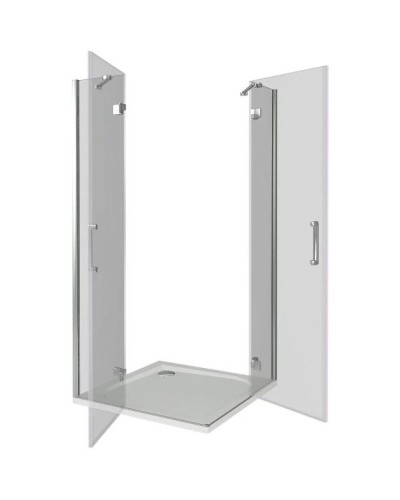 Душевой уголок 90х90 см Good Door Saturn CR-90-C-CH прозрачное