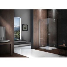 Душевой уголок 100х100 см Good Door Saturn CR-100-C-CH прозрачное