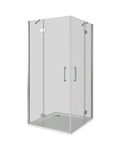 Душевой уголок 100х100 см Good Door Saturn CR-100-C-CH прозрачное