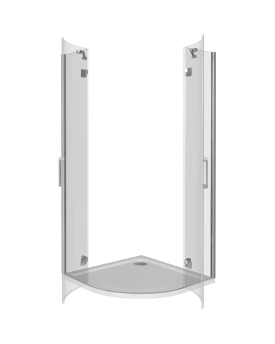 Душевой уголок 90х90 см Good Door Saturn R-90-C-CH прозрачное