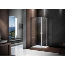 Душевой уголок 100х100 см Good Door Saturn R-100-C-CH прозрачное