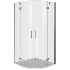 Душевой уголок 100х100 см Good Door Saturn R-100-C-CH прозрачное