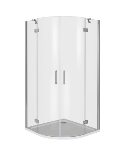 Душевой уголок 100х100 см Good Door Saturn R-100-C-CH прозрачное