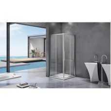 Душевой уголок 80х80 см Good Door Idea CR-80-C-CH прозрачное