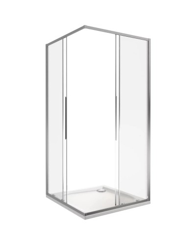 Душевой уголок 80х80 см Good Door Idea CR-80-C-CH прозрачное