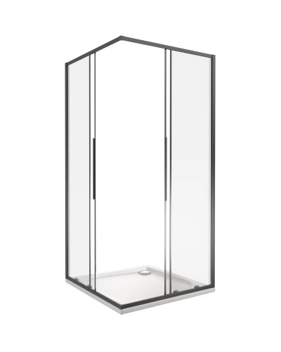 Душевой уголок 90х90 см Good Door Idea CR-90-C-B прозрачное