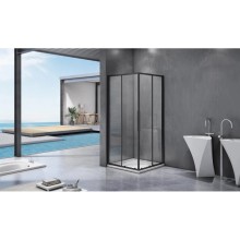 Душевой уголок 100х100 см Good Door Idea CR-100-C-B прозрачное