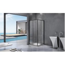 Душевой уголок 100х100 см Good Door Idea CR-100-C-B прозрачное