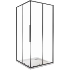 Душевой уголок 100х100 см Good Door Idea CR-100-C-B прозрачное