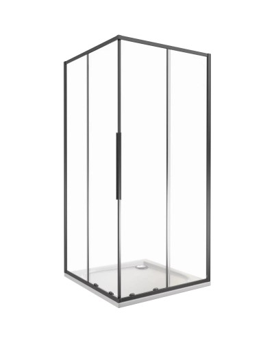 Душевой уголок 100х100 см Good Door Idea CR-100-C-B прозрачное