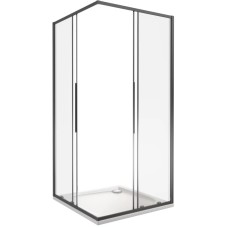 Душевой уголок 100х100 см Good Door Idea CR-100-C-B прозрачное