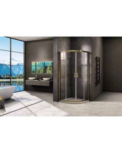 Душевой уголок 90х90 см Good Door Jazz R-90-C-G прозрачное