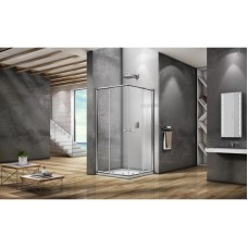Душевой уголок 90х90 см Good Door Lira CR-90-C-CH прозрачное
