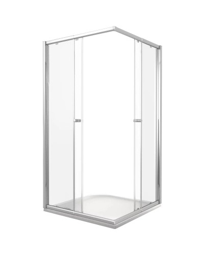 Душевой уголок 90х90 см Good Door Lira CR-90-C-CH прозрачное
