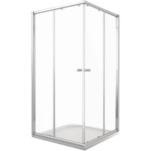 Душевой уголок 100х100 см Good Door Lira CR-100-C-CH прозрачное