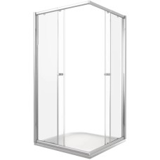 Душевой уголок 100х100 см Good Door Lira CR-100-C-CH прозрачное