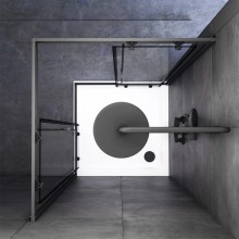 Душевой уголок 88,8х88,8 см Am.Pm Gem W90G-403-090BT прозрачное