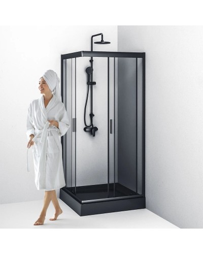 Душевой уголок 88,8х88,8 см Am.Pm Gem W90G-403-090BT прозрачное