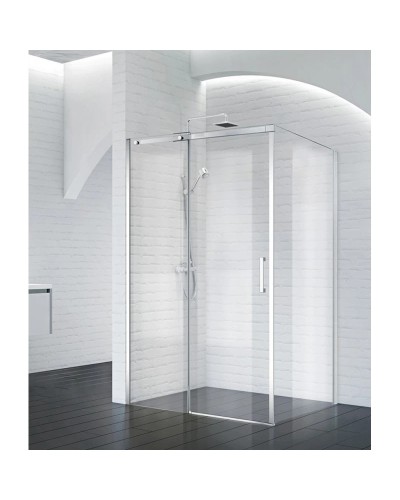 Душевой уголок 130x90 см BelBagno ACQUA-AH-1-130/90-C-Cr прозрачное