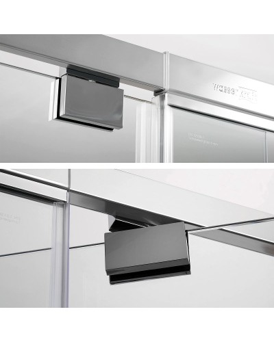 Душевой уголок WasserKRAFT Berkel 120x100 48P10 профиль Хром стекло прозрачное