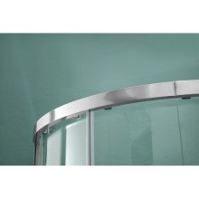 Душевой уголок 100х100 см Aquatek AQ ARI RO 10020CH прозрачное