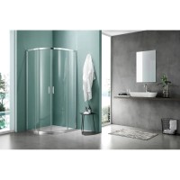 Душевой уголок 100х100 см Aquatek AQ ARI RO 10020CH прозрачное