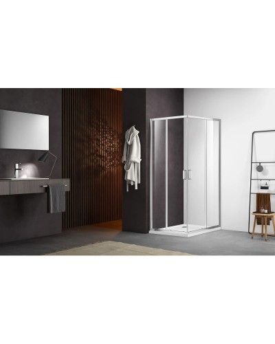 Душевой уголок 90х90 см Aquatek AQ ARI KV 09020CH прозрачное