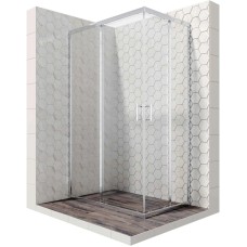 Душевой уголок 100х90 см Ambassador Kingston 14011121 прозрачное