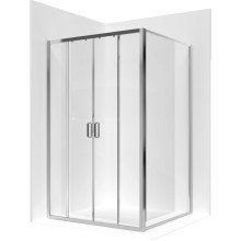 Душевой уголок 150х80 см Ambassador Forsa 17021110AX-80AX прозрачное