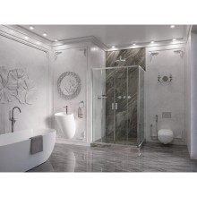 Душевой уголок 150х90 см Ambassador Forsa 17021110AX-90AX прозрачное