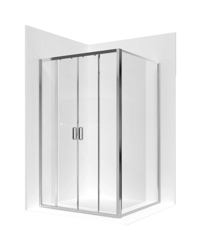 Душевой уголок 150х110 см Ambassador Forsa 17021110AX-110AX прозрачное