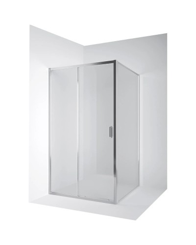 Душевой уголок 100х120 см Ambassador Forsa 17021116AX-120AX прозрачное