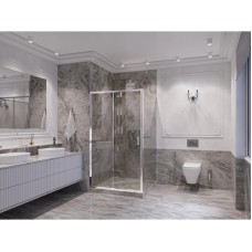 Душевой уголок 110х120 см Ambassador Forsa 17021117AX-120AX прозрачное