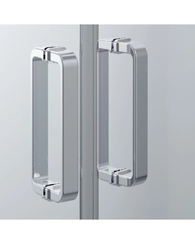 Душевой уголок 140х120 см Ambassador Forsa 17021120AX-120AX прозрачное