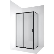 Душевой уголок 100х80 см Ambassador Forsa 17021216AB-80AB прозрачное