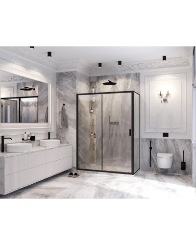 Душевой уголок 150х90 см Ambassador Forsa 17021221AB-90AB прозрачное