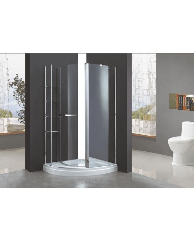 Душевой уголок Cezares Elena 120x90 L ELENA-W-RH-1-120/90-C-Cr-L профиль Хром стекло прозрачное