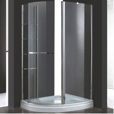 Душевой уголок Cezares Elena 120x90 L ELENA-W-RH-1-120/90-C-Cr-L профиль Хром стекло прозрачное