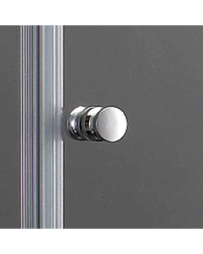 Душевой уголок Cezares Elena 80x80 L ELENA-W-A-1-80-P-Cr-L профиль Хром стекло рифленое