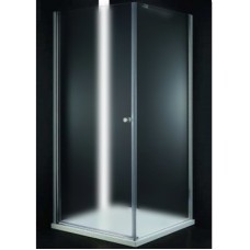 Душевой уголок Cezares Elena 80x80 L ELENA-W-A-1-80-P-Cr-L профиль Хром стекло рифленое