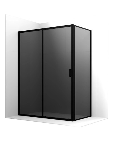 Душевой уголок 140х110 см Ambassador Forsa 17022220ABB-110ABB тонированное