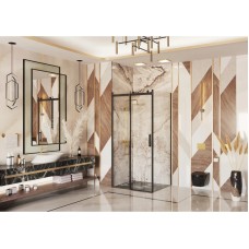 Душевой уголок 120х80 см Ambassador Benefit 19021201HB-80HB прозрачное