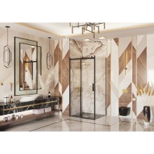 Душевой уголок 120х90 см Ambassador Benefit 19021201HB-90HB прозрачное