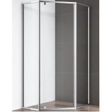 Душевой уголок Cezares Eco 90х90 ECO-O-P-1-90-C-Cr профиль Хром стекло прозрачное