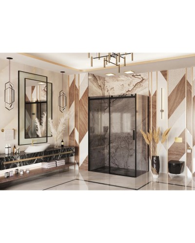 Душевой уголок 150х110 см Ambassador Benefit 19022204HBB-110HBB тонированное