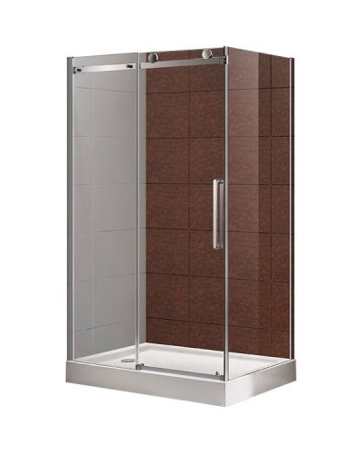 Душевой уголок Cezares Stylus-M AH-1 130x80 профиль Хром стекло прозрачное