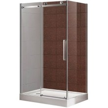 Душевой уголок Cezares Stylus-M AH-1 150x80 профиль Хром стекло прозрачное