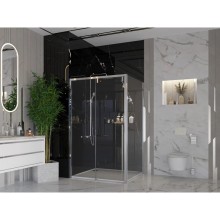 Душевой уголок 120х80 см Ambassador Intense 110021101IX-80IX прозрачное